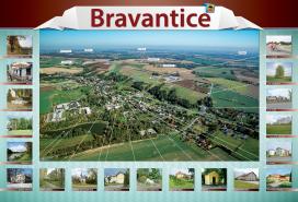Bravantice - mapa
