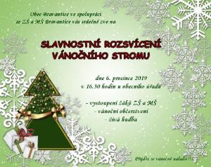 rozsvěcení vánočního stromu