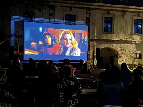 Letní kino na zámku v Bravanticích